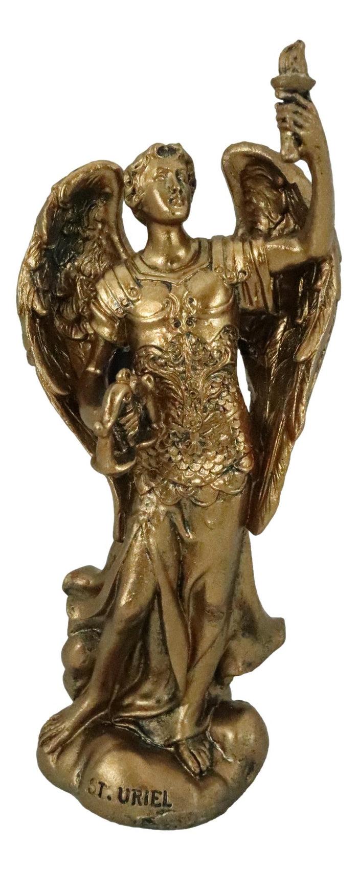 Ebros Gift Ebros Saint Uriel Archangel Patron Of Confirmation Ecology Wisdom Repentance 5"H
