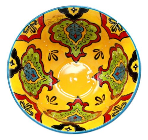 Ebros Gift Ebros Set Of 4 Luxury Gold Plated Personal Sized Dining Bowls 6"Diameter Made Of Ceramic Bowl Ideal For Ramen Noodles Soup Rice & Dinner Party Hosting (Orange Pea Pods)