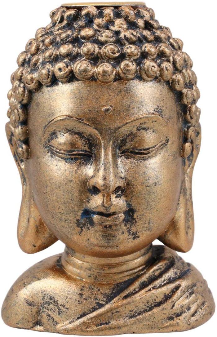 Ebros Gift Ebros Shakyamuni Buddha Gautama Backflow Incense Cone Burner Holder Statue 3.5"H