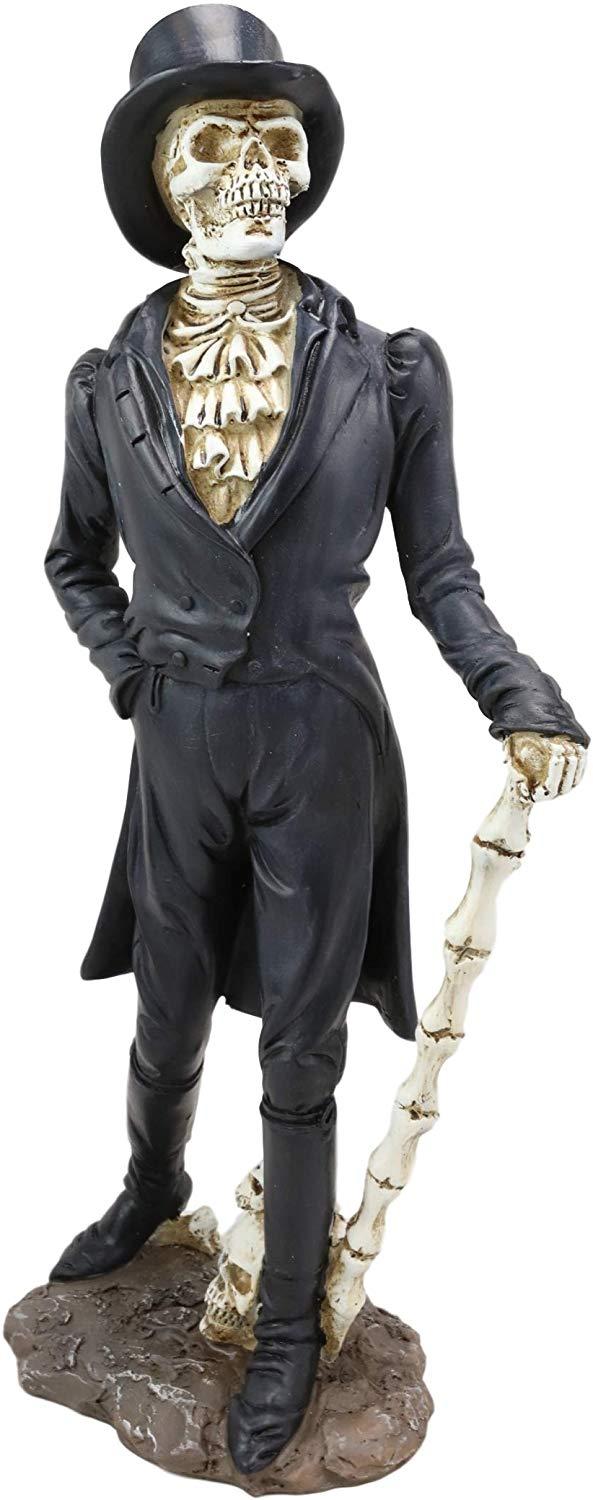 Ebros Gift Ebros Skeleton Gentleman Groom In Steampunk Tuxedo And Top Hat Figurine 13"H