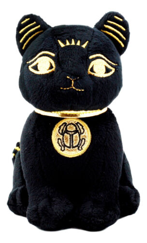 ebros gift Ebros Small Egyptian Classical Deity Goddess Bastet Cat Plush Soft Ubasti Bast