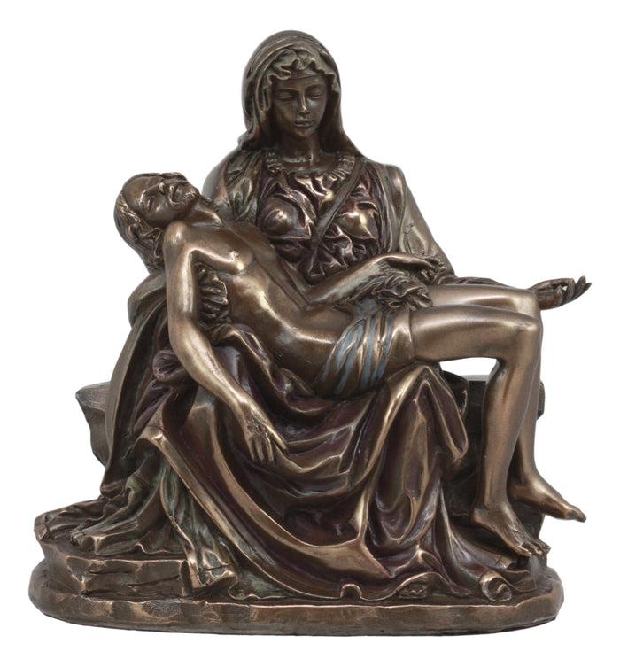Ebros Gift Ebros Small Michelangelo Sistine Chapel La Pieta Urn Statue 5.25"Tall