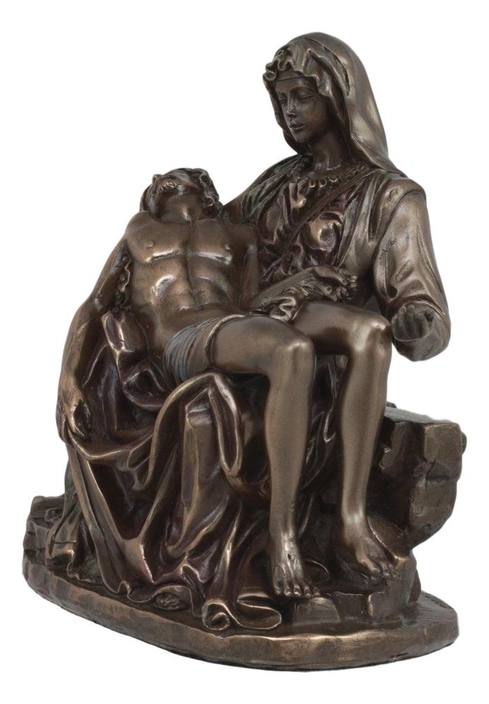 Ebros Gift Ebros Small Michelangelo Sistine Chapel La Pieta Urn Statue 5.25"Tall