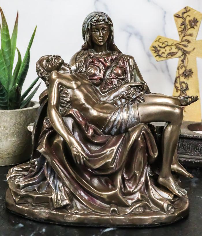 ebros gift Ebros Small Michelangelo Sistine Chapel La Pieta Urn Statue 5.25"Tall