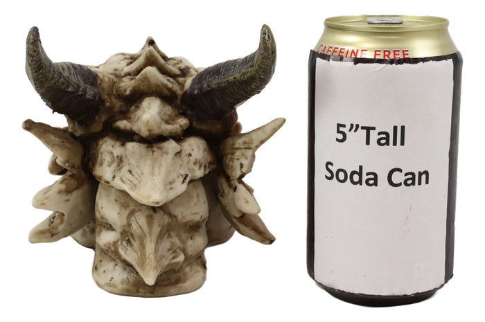 Ebros Gift Ebros Smoking Nostrils And Eyes Skeleton Dragon Skull Incense Stick Burner Box