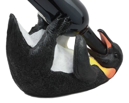 Ebros Gift Ebros South Pole Emperor Penguin Wine Holder Birds Of Antarctica Kitchen Decor