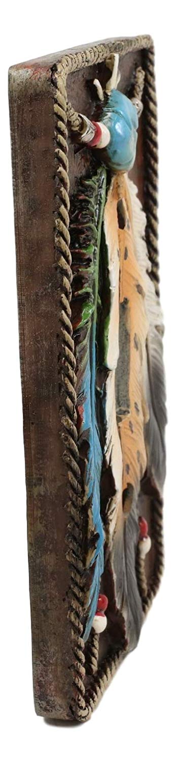 Ebros Gift Ebros Southwestern Tribal 3 Feathers (Single Toggle Switch Cover Set Of 2)