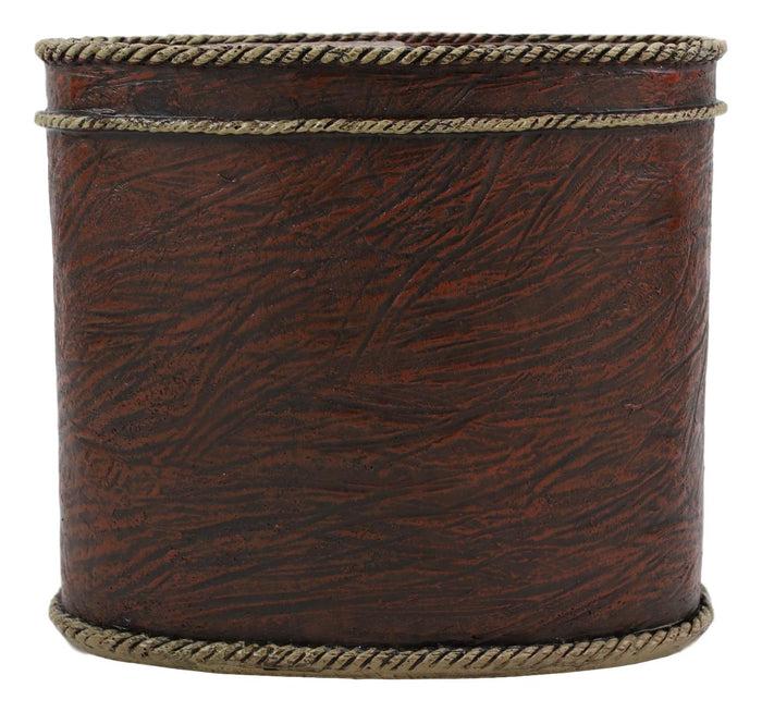 Ebros Gift Ebros Southwestern Tribal 3 Feathers Turquoise Stone And Beads Dream Catcher Design Bathroom Vanity Accent Figurine Decor Accessories (Toothbrush And Toothpaste Holder)