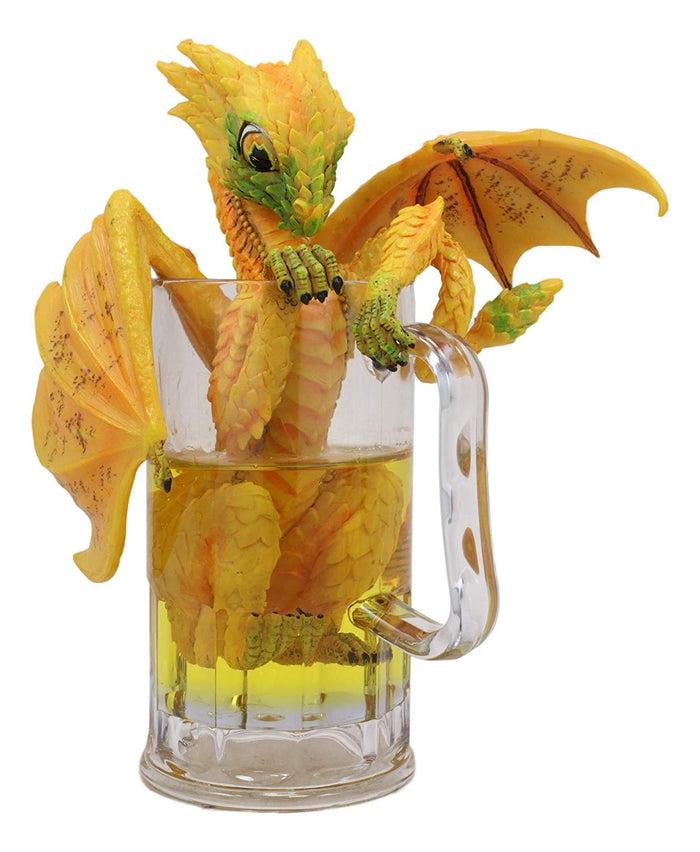 Ebros Gift Ebros Spirit Drinks And Dragons Beer Fest Dragon Statue 7.75" Tall Fantasy