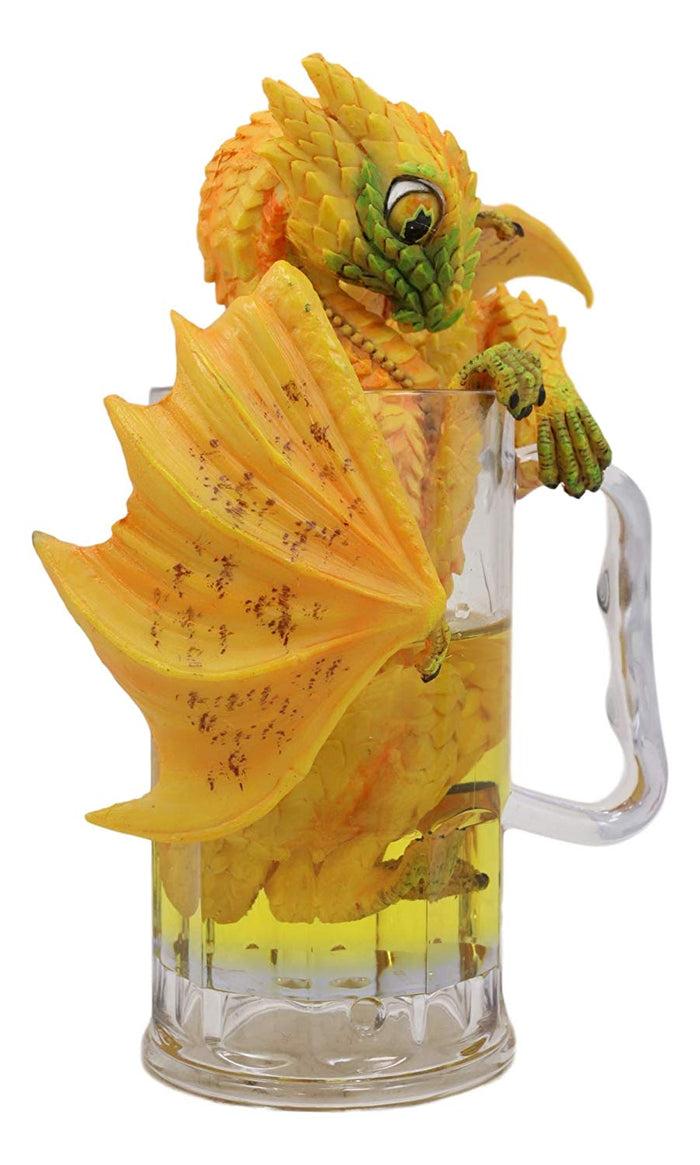 Ebros Gift Ebros Spirit Drinks And Dragons Beer Fest Dragon Statue 7.75" Tall Fantasy