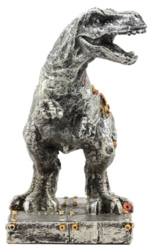 Ebros Gift Ebros Steampunk T-Rex Figurine Jurassic Era Predator Tyrannosaurus Rex Statue Dinosaur