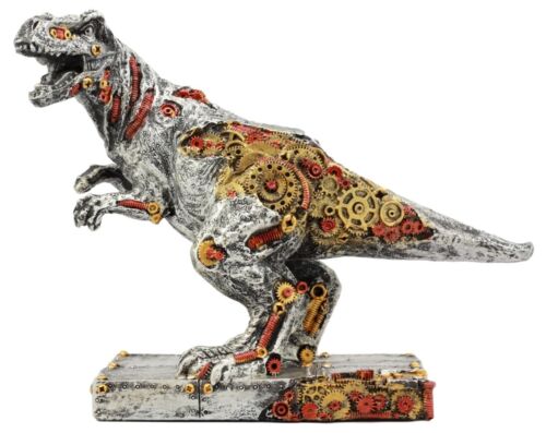 Ebros Gift Ebros Steampunk T-Rex Figurine Jurassic Era Predator Tyrannosaurus Rex Statue Dinosaur