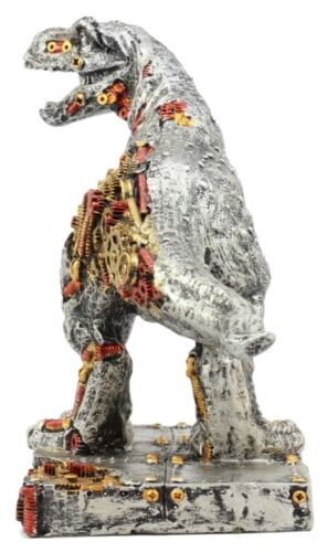 Ebros Gift Ebros Steampunk T-Rex Figurine Jurassic Era Predator Tyrannosaurus Rex Statue Dinosaur