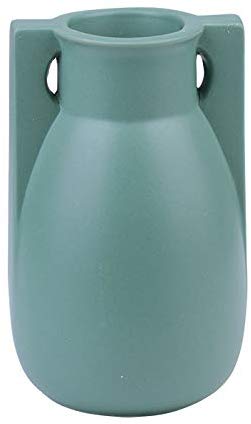 ebros gift Ebros Teco Art Pottery by Frank Lloyd Wright Matte Vase (Buttress 2 - Green)