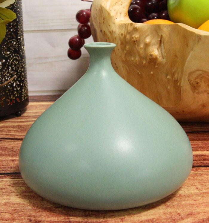ebros gift Ebros Teco Art Pottery by Frank Lloyd Wright Matte Glaze Vase (Kiss - Green)