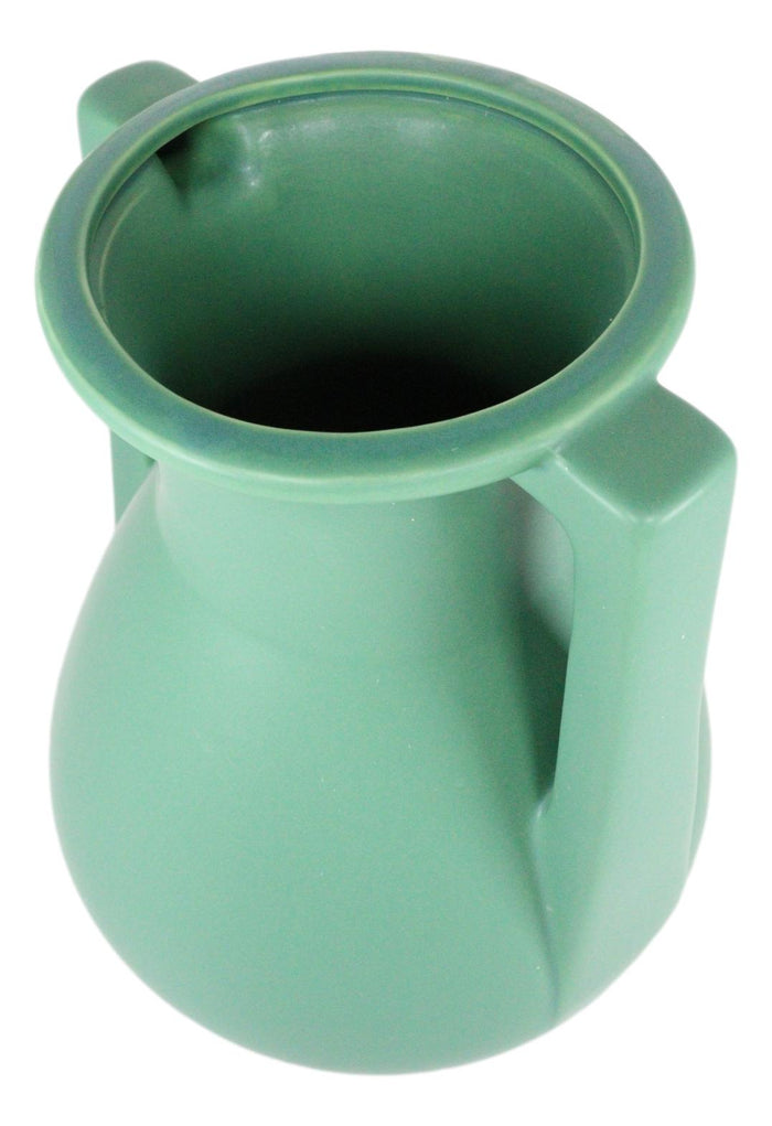 Ebros Gift Ebros Teco Art Pottery Frank Lloyd Wright Contemporary Satin Green Roman Vase Decor