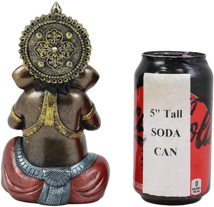 Ebros Gift Ebros The Hindu Elephant Deity Ganesha Music Band - Sitting Ganesh Playing Harmonium