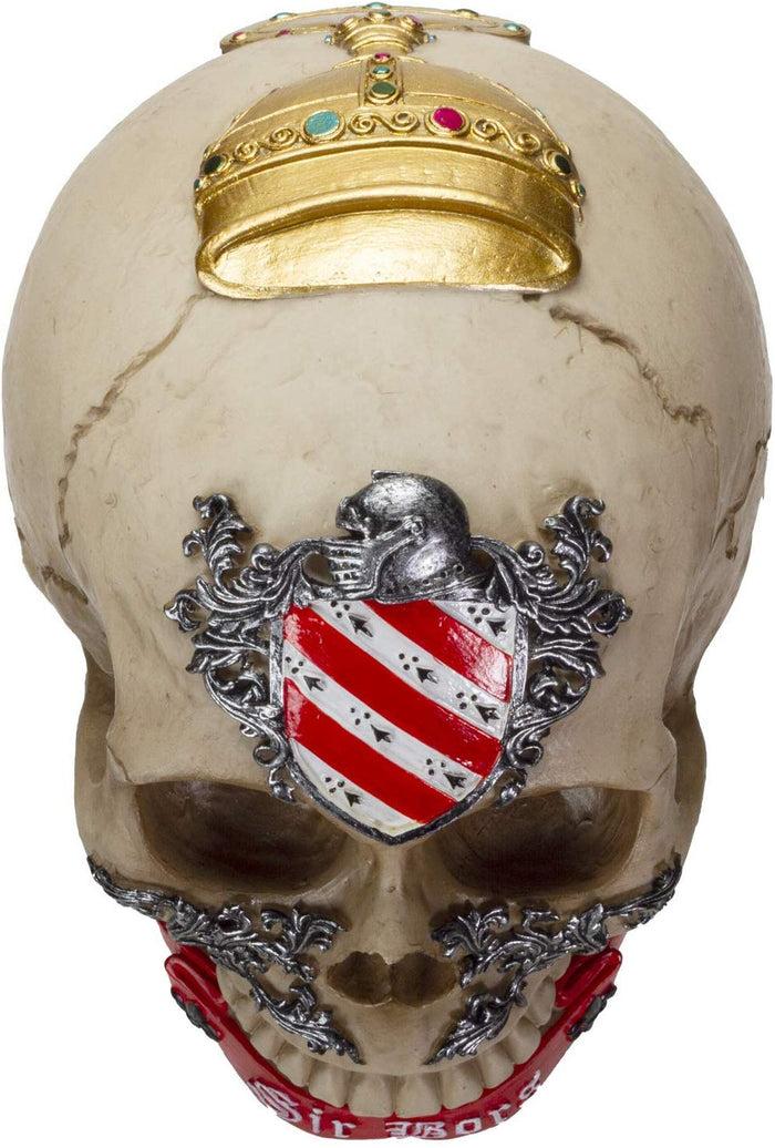 Ebros Gift Ebros The Knights Of The Round Table King Arthur Skulls Sir Bors Skull Figurine