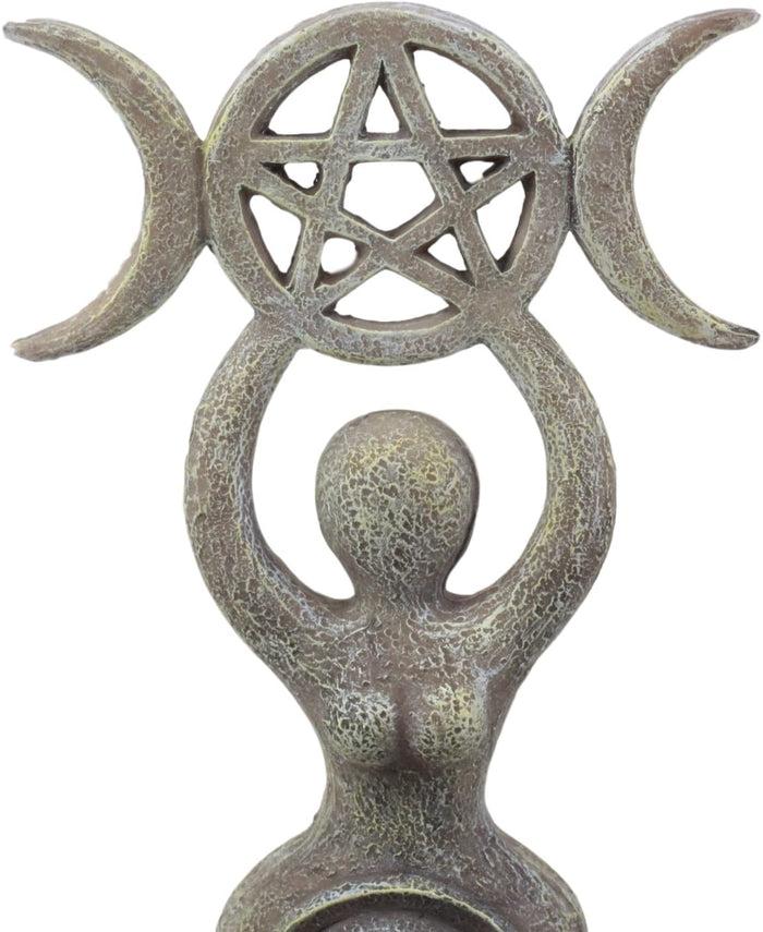 Ebros Gift Ebros The Spiral Goddess Feminine Power Spiritual Triple Goddess Figurine 8 Inch