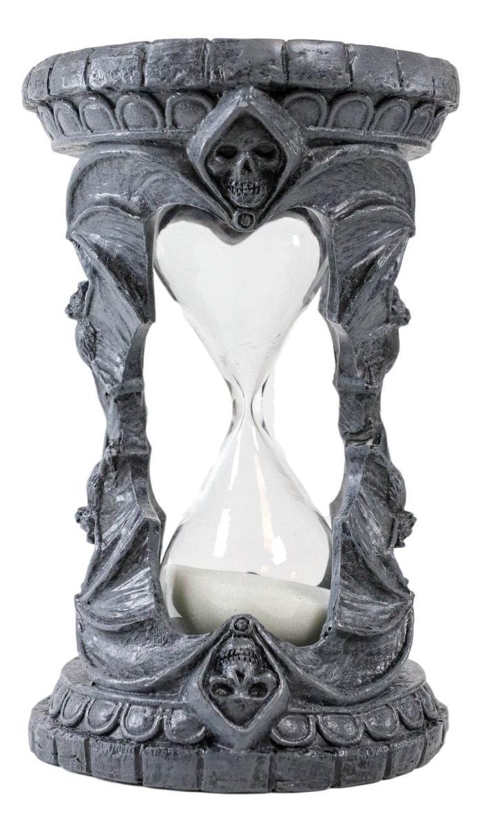 Ebros Gift Ebros Time Waits For No Man Grim Reaper Vampire Bats Invertible Sand Timer Figurine