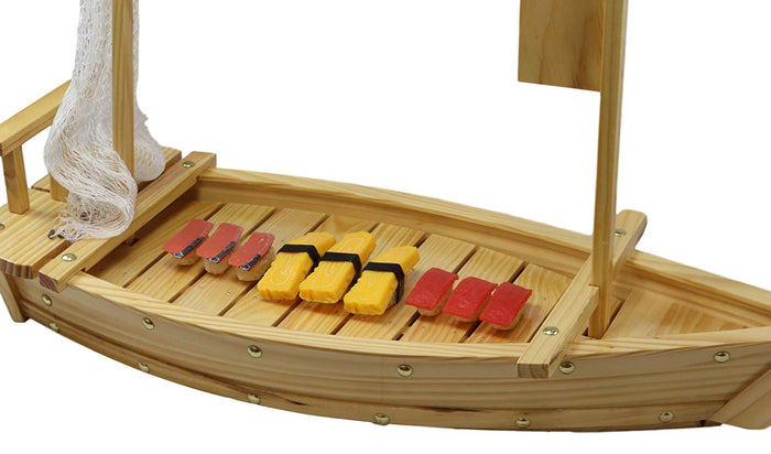 Ebros Gift Ebros Traditional Japanese Omakase Sashimi Sushi Serving Platter Medium 29.75"L