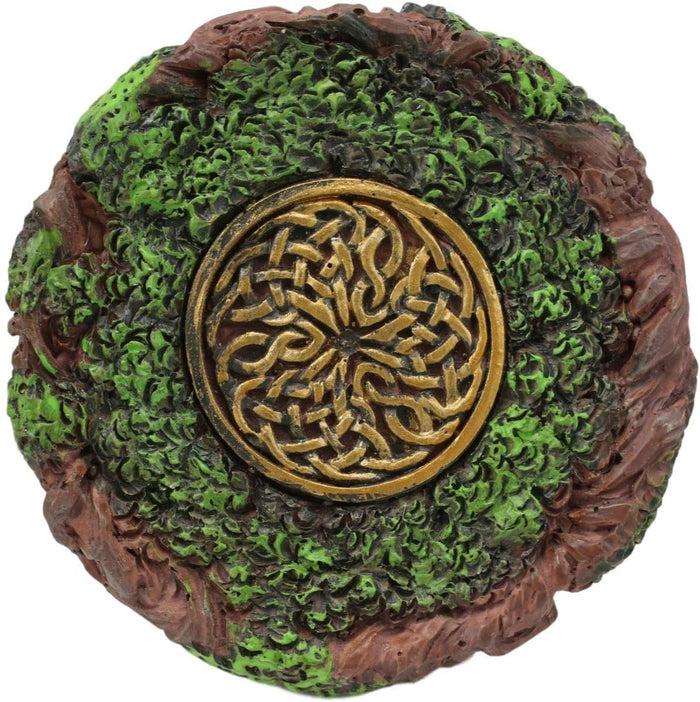 Ebros Gift Ebros Tree Of Life With Round Celtic Knotwork Insignia Pillar Sandtimer 6.25" H