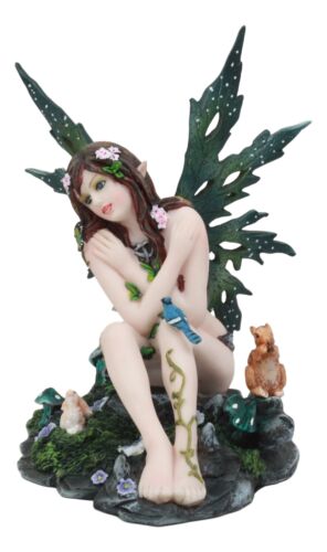 Ebros Gift Ebros Tribal Forest Fairy Oracle With Friends Figurine Snow White Faerie Garden Decor