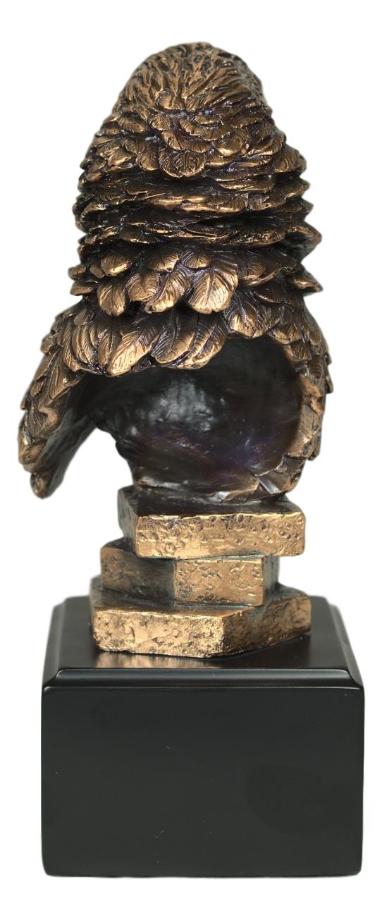 Ebros Gift Ebros Tropical Rainforest Paradise Rio Bird Scarlet Macaw Parrot Bust Statue