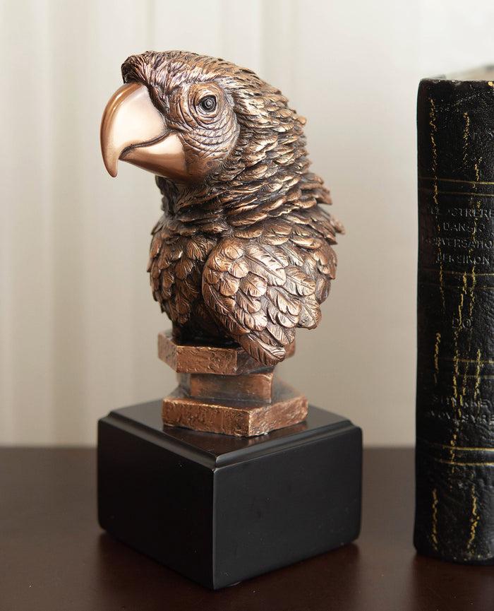 ebros gift Ebros Tropical Rainforest Paradise Rio Bird Scarlet Macaw Parrot Bust Statue