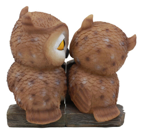 Ebros Gift Ebros Valentines Kissing Love Owl Couple Decor Statue 2 Owls W/ Heart Sign
