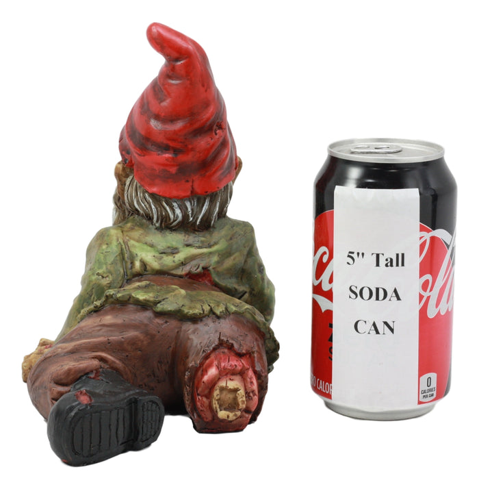 Ebros Gift Ebros Walking Dead Severed Body Zombie Gnome Crawling On The Floor Statue 7"Long For Creepy Spooky Undead Underworld Halloween Sculpture Prop At Home Patio And Garden Decor