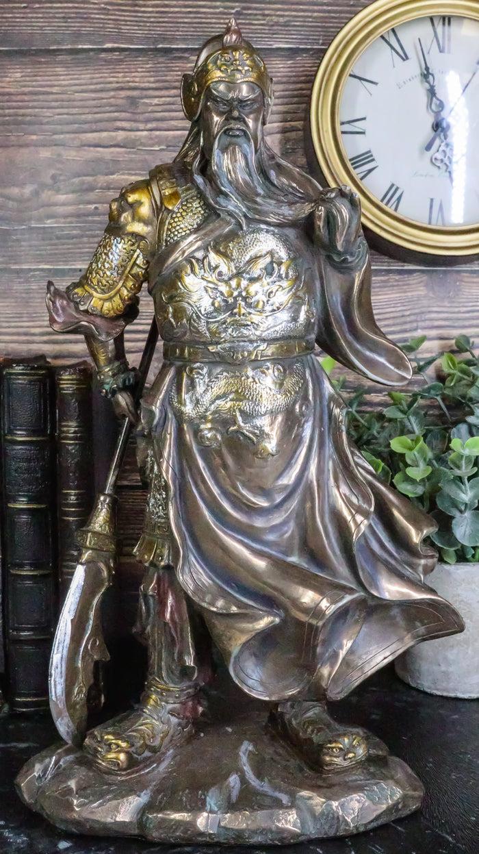 ebros gift Ebros Warlord Liu Bei General Guangong Guan Yu Statue Romance of the Three Kingdoms
