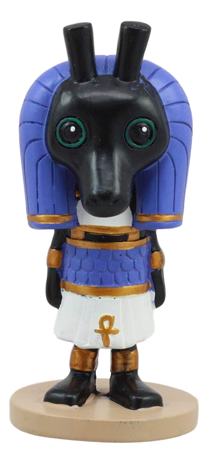 ebros gift Ebros Weegyptians Collection Egyptian God Seth Statue 4" Tall The God Of Chaos