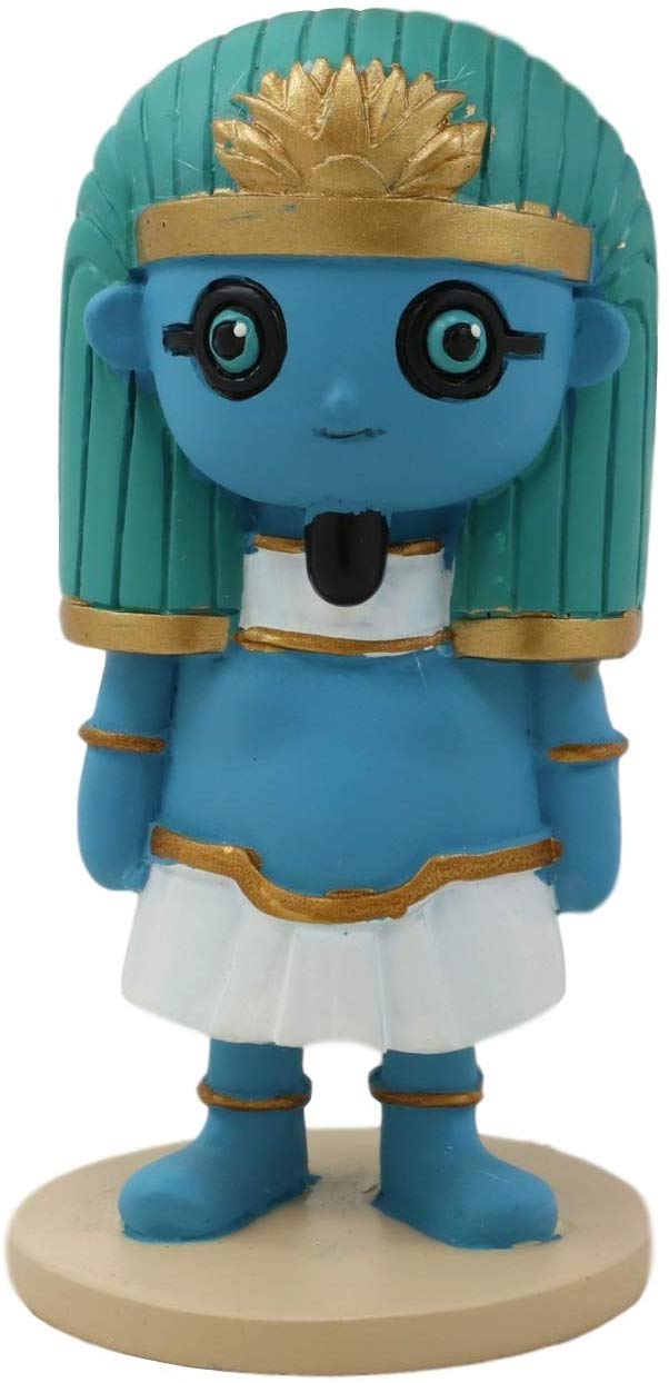 ebros gift Ebros Weegyptians Egyptian Chibi God Hapi Lord Of The River Statue 4"H Figurine