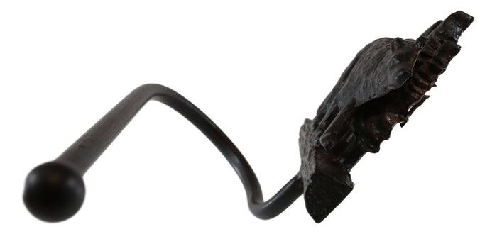 Ebros Gift Ebros Whimsical Black Bear Toilet Paper Holder Bathroom Wall Decoration 8.25"H