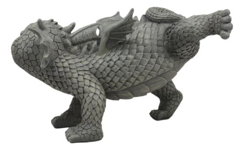 Ebros Gift Ebros Whimsical Peeing Garden Dragon Statue 12"Long Baby Dragon Cocking Leg Figurine