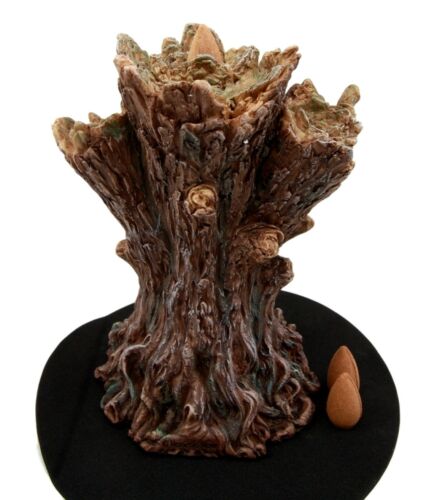 Ebros Gift Ebros Whispering Forest Celtic Greenman Backflow Incense Cone Burner Figurine