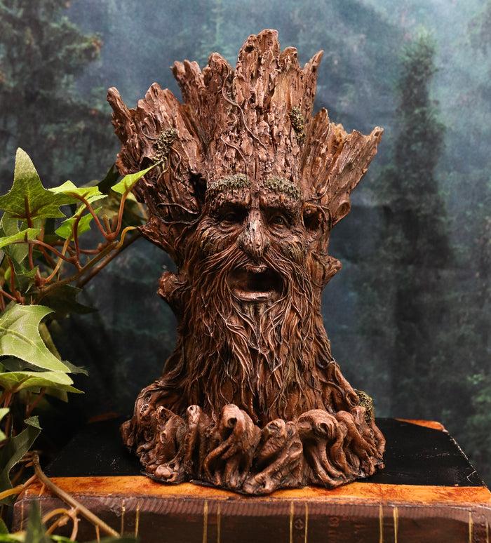 ebros gift Ebros Whispering Forest Celtic Greenman Backflow Incense Cone Burner Figurine