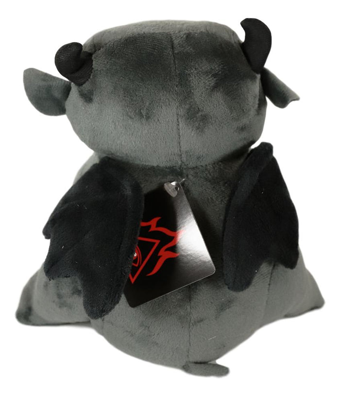 Ebros Gift Ebros Winged Demonic Bulldog Gargoyle Chimera Eye Of Horus Luxe Soft Plush Toy Doll