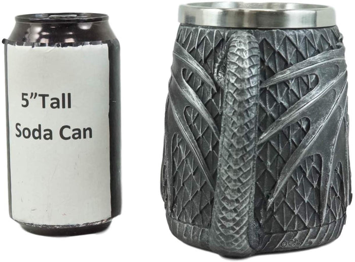 Ebros Gift Ebros Winged Dragon Eye Of Drogon 16oz Drinking Coffee Mug Tankard Cup 6" Wide