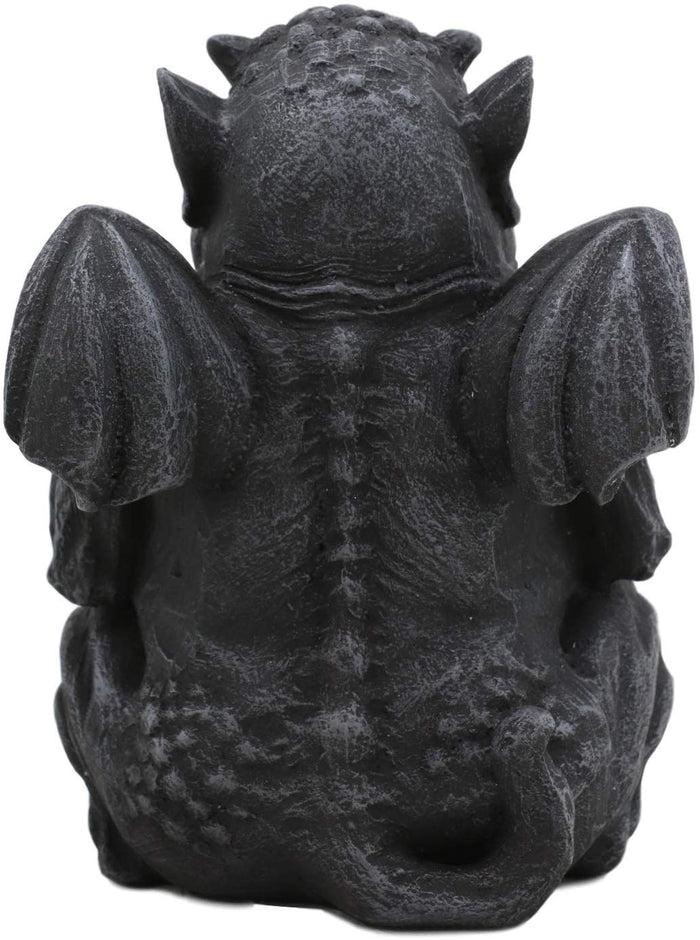 Ebros Gift Ebros Winged Fat Ogre Troll Gargoyle Statue 4" High Gargoyles Collectible