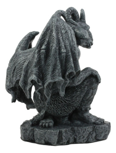 Ebros Gift Ebros Winged Guardian Baphomet Sabbatic Goat Gothic Gargoyle Statue Faux Stone