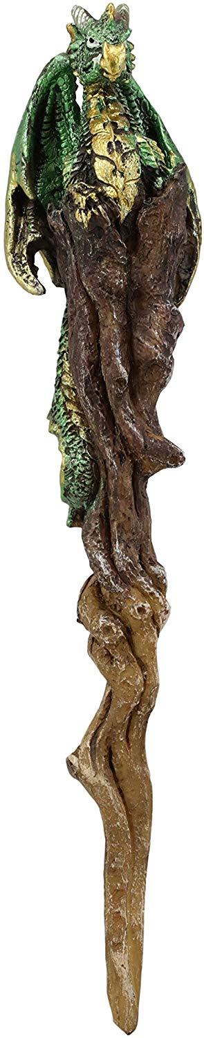 Ebros Gift Ebros Witch & Wizard Fantasy Cosplay 4 Magic Wands With 1 Stand Holder Decor