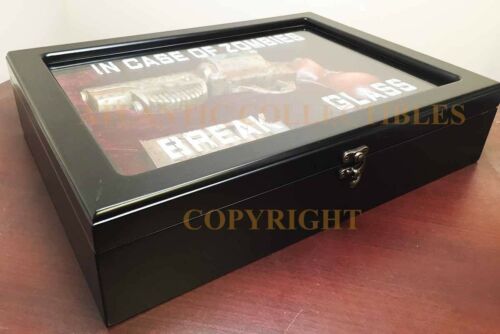 Ebros Gift Ebros Zombie Survival Steampunk Case W/ Cartridge In Wooden Gun Case