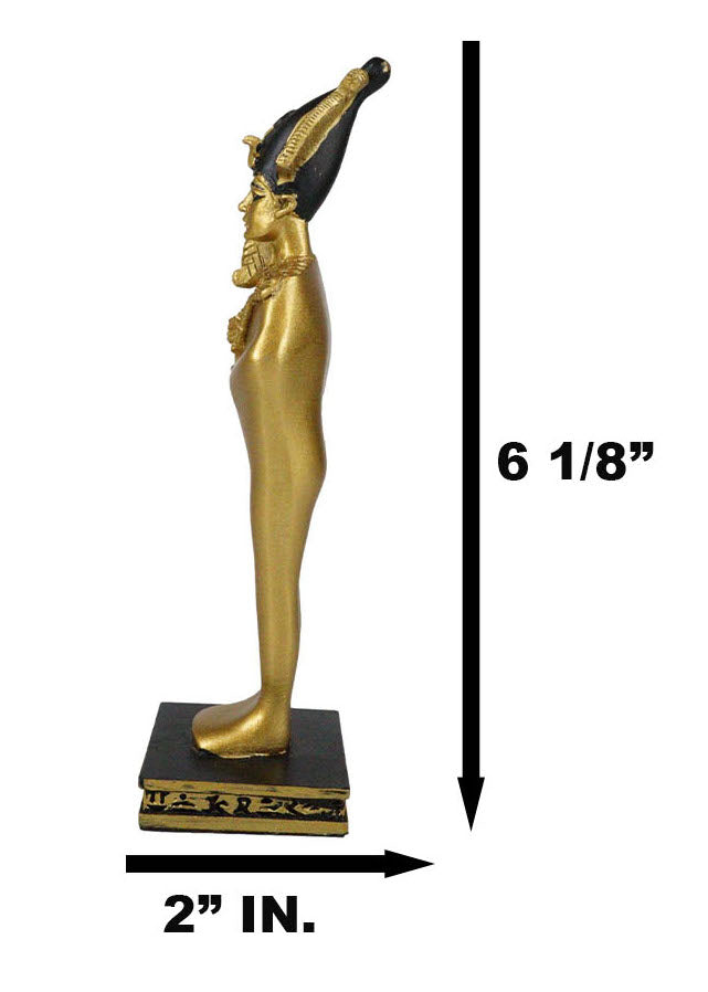 Ebros Gift Egyptian Deity God And Judge Of The Dead Osiris Holding Crook And Flail Figurine