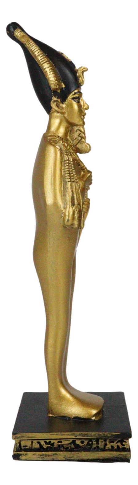 Ebros Gift Egyptian Deity God And Judge Of The Dead Osiris Holding Crook And Flail Figurine