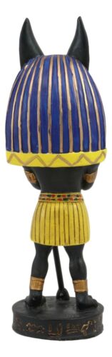 Ebros Gift Egyptian Deity God Of Mummification Anubis Jackal Dog Bobblehead Figurine Egypt
