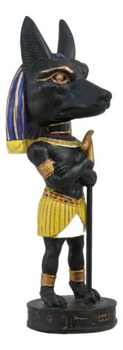 Ebros Gift Egyptian Deity God Of Mummification Anubis Jackal Dog Bobblehead Figurine Egypt
