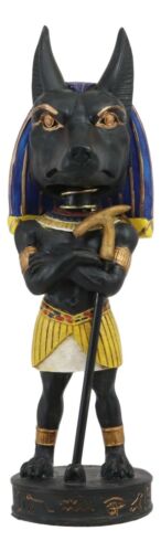 ebros gift Egyptian Deity God Of Mummification Anubis Jackal Dog Bobblehead Figurine Egypt