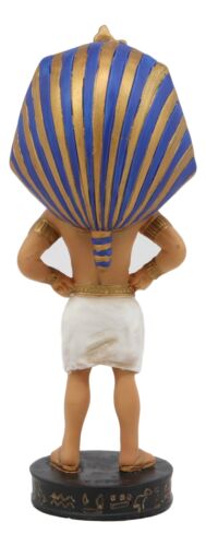 Ebros Gift Egyptian Dynasty Man Deity God Pharaoh King Tut Bobblehead Figurine Bobble Head